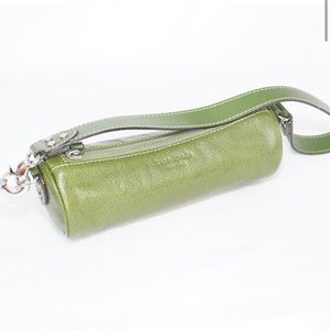 Kate Spade Green Barrel Cylinder bag